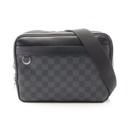 トロカデロ メッセンジャー PM ダミエグラフィット ショルダーバッグ PVC レザー ブラック ルイヴィトン バッグ LOUIS VUITTON