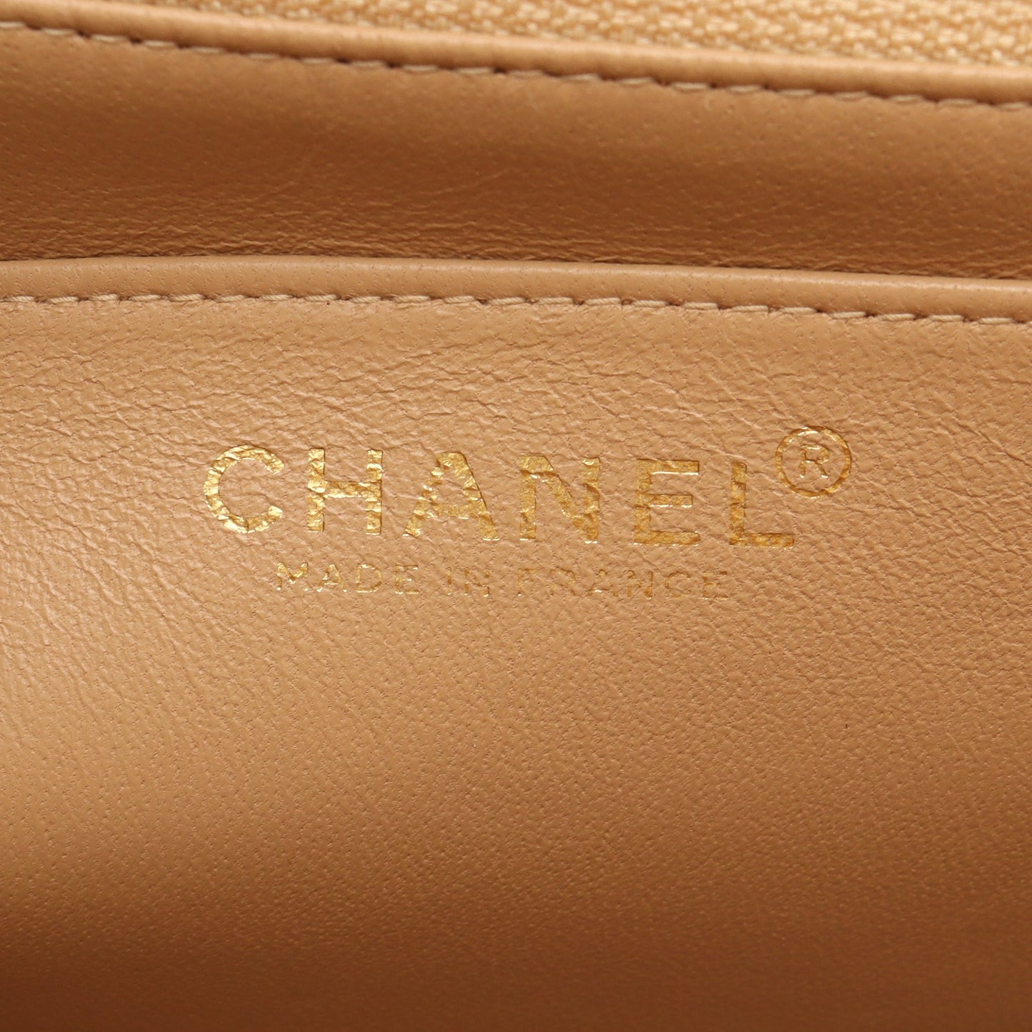 マトラッセ バイカラー ワンショルダーバッグ ラムスキン ベージュ ブラック ゴールド金具 シャネル バッグ CHANEL
