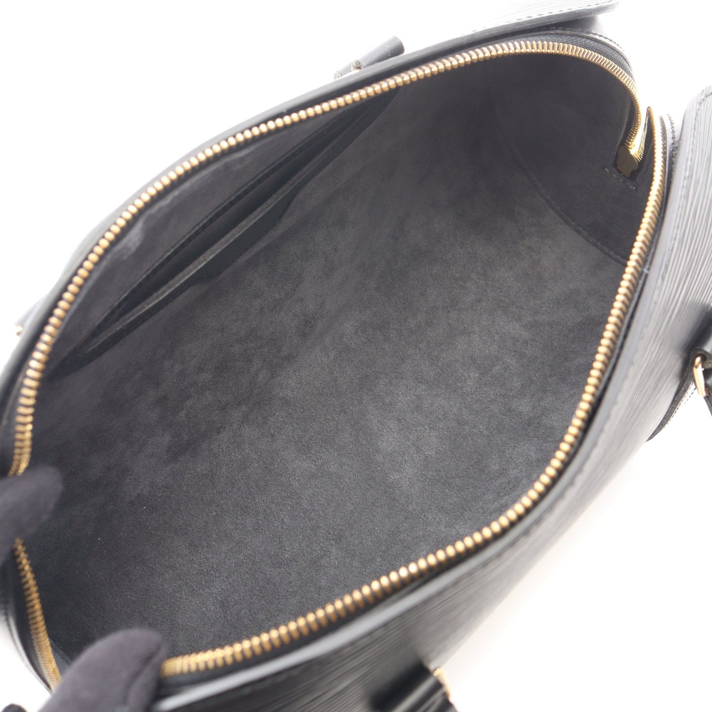 スフロ エピ ノワール ハンドバッグ レザー ブラック ルイヴィトン バッグ LOUIS VUITTON