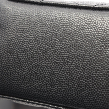 マトラッセ ミニ カメラバッグ チェーンショルダーバッグ キャビアスキン ブラック ゴールド金具 シャネル バッグ CHANEL