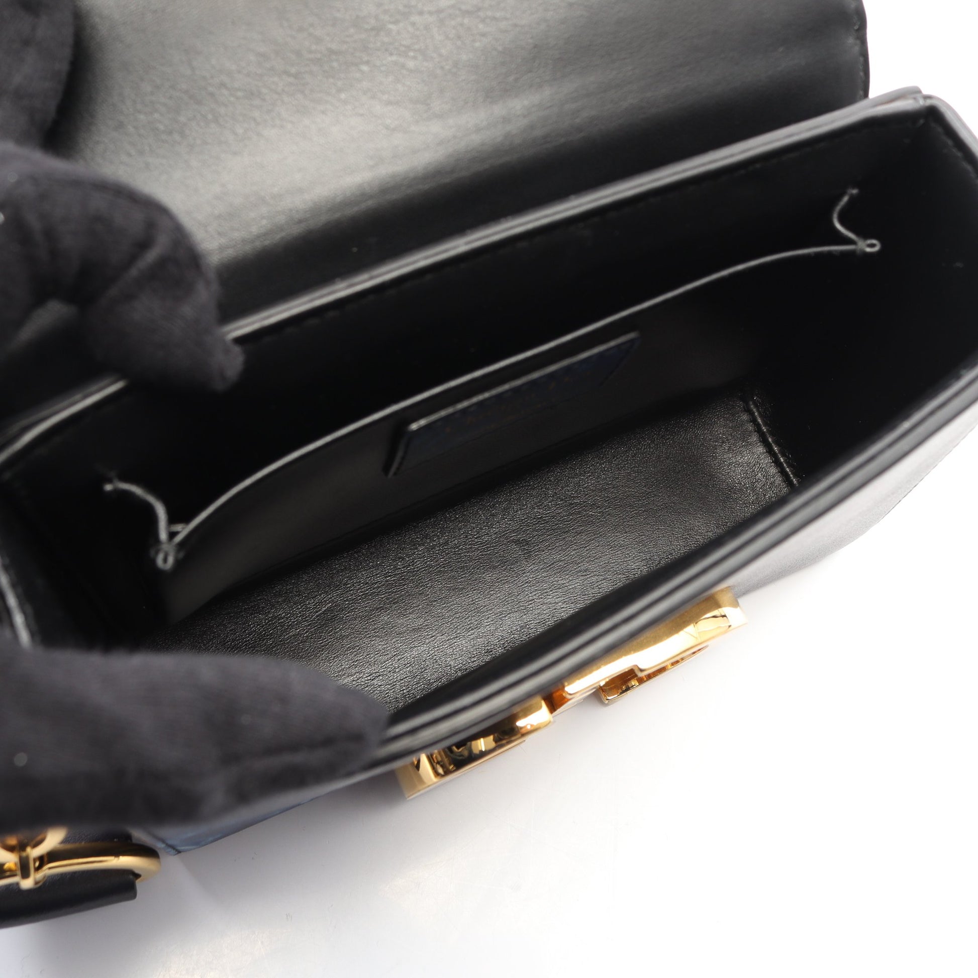 30 MONTAIGNE モンテーニュ ボックス ショルダーバッグ タイダイ レザー ネイビー クリスチャンディオール バッグ Christian Dior