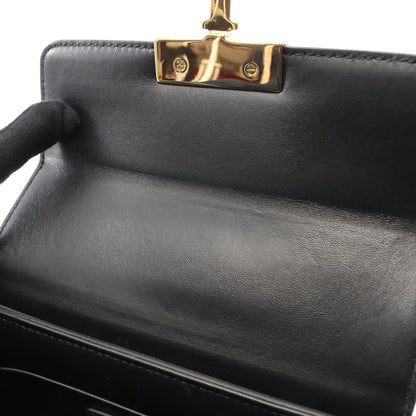 30 MONTAIGNE モンテーニュ ボックス ショルダーバッグ タイダイ レザー ネイビー クリスチャンディオール バッグ Christian Dior