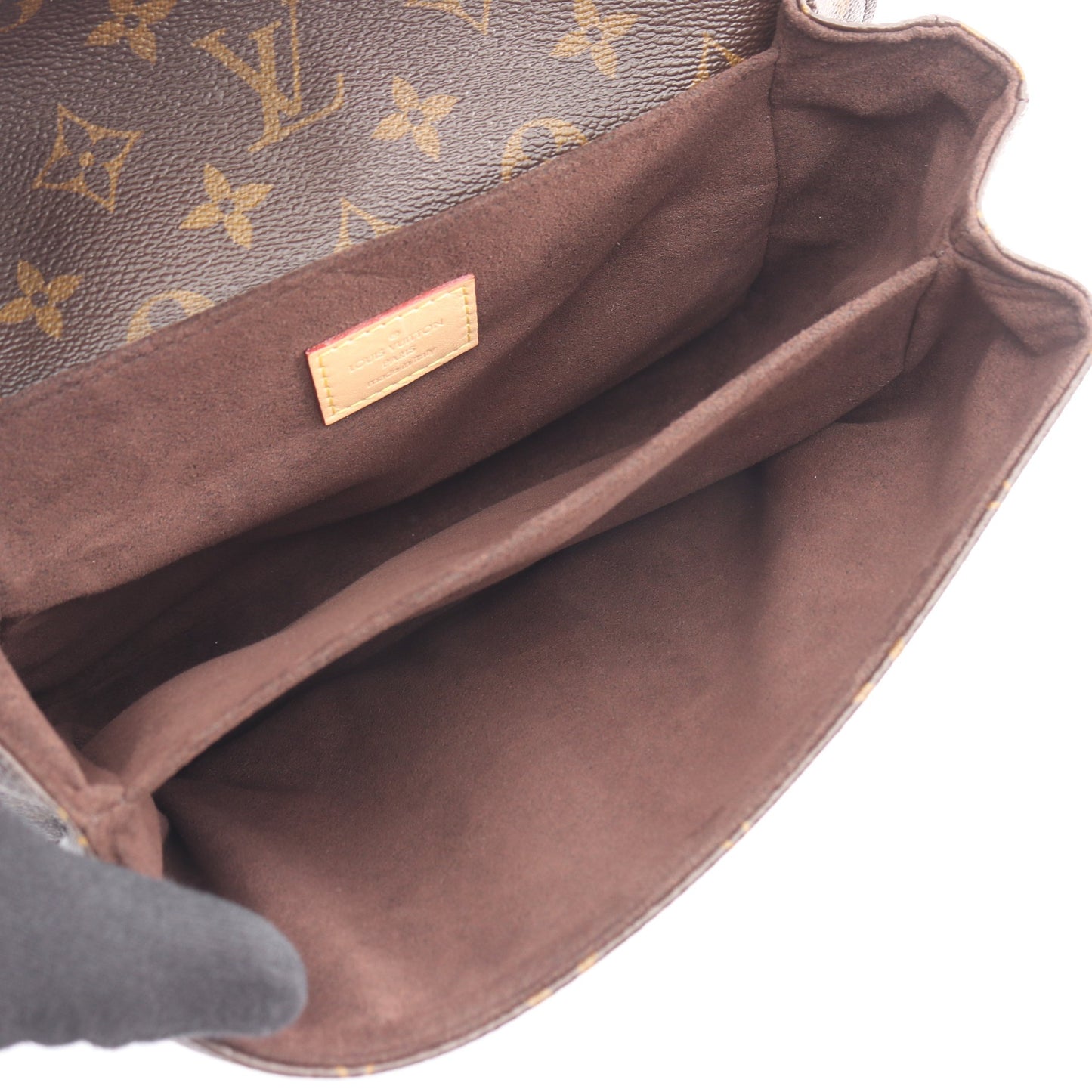 ポシェット メティス MM モノグラム ハンドバッグ PVC レザー ブラウン 2WAY ルイヴィトン バッグ LOUIS VUITTON