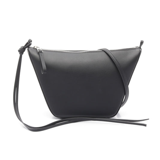 HAMMOCK HOBO MINI ハンモック ホーボー ミニ ショルダーバッグ レザー ブラック ロエベ バッグ LOEWE