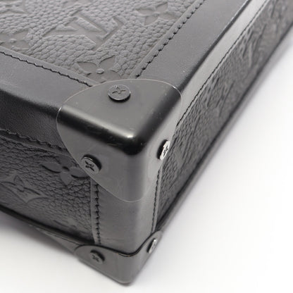 ソフトトランク モノグラムトリヨン ノワール ショルダーバッグ レザー ブラック ルイヴィトン バッグ LOUIS VUITTON