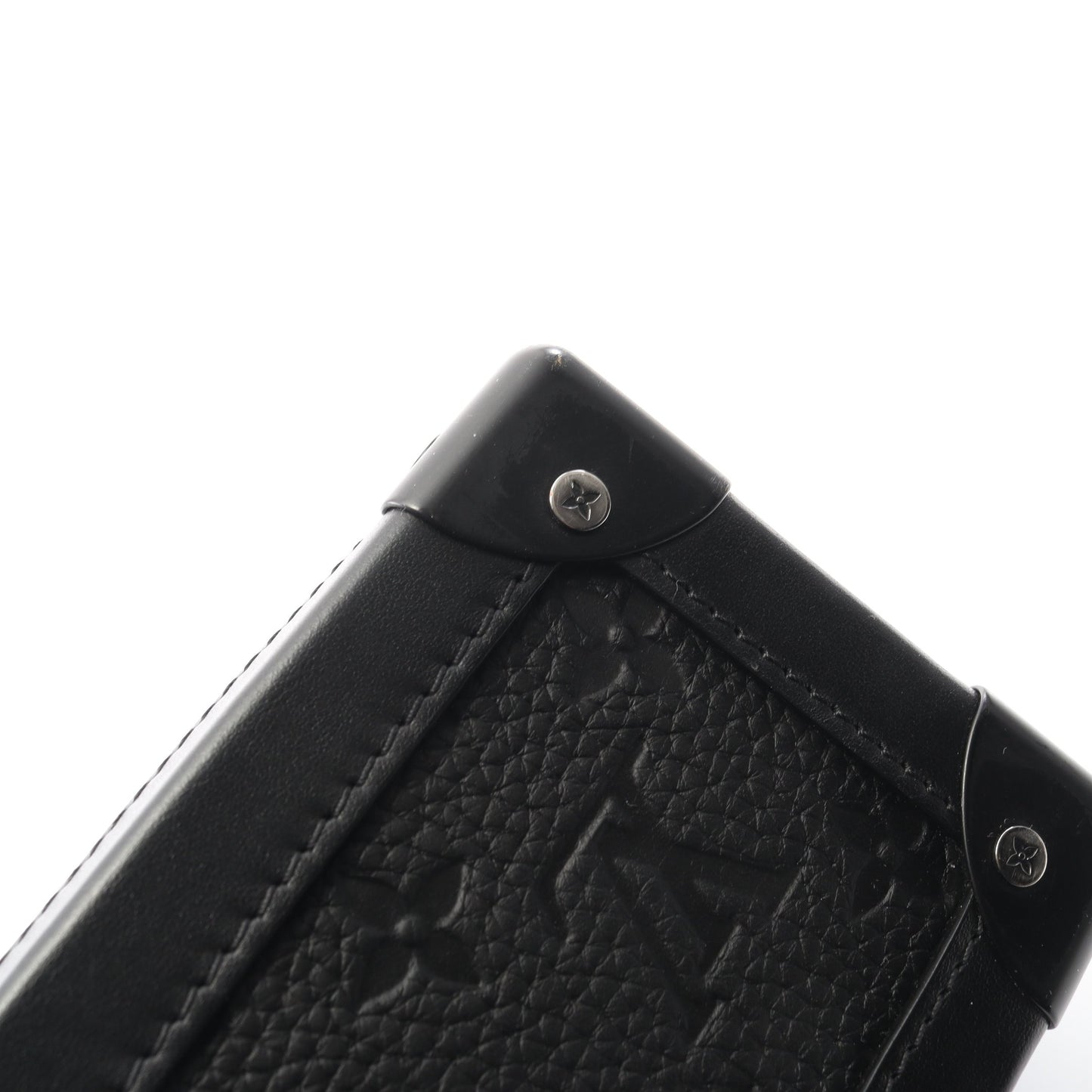 ソフトトランク モノグラムトリヨン ノワール ショルダーバッグ レザー ブラック ルイヴィトン バッグ LOUIS VUITTON
