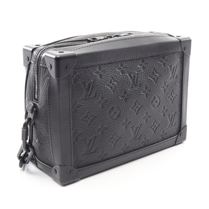 ソフトトランク モノグラムトリヨン ノワール ショルダーバッグ レザー ブラック ルイヴィトン バッグ LOUIS VUITTON