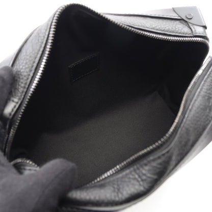 ソフトトランク モノグラムトリヨン ノワール ショルダーバッグ レザー ブラック ルイヴィトン バッグ LOUIS VUITTON