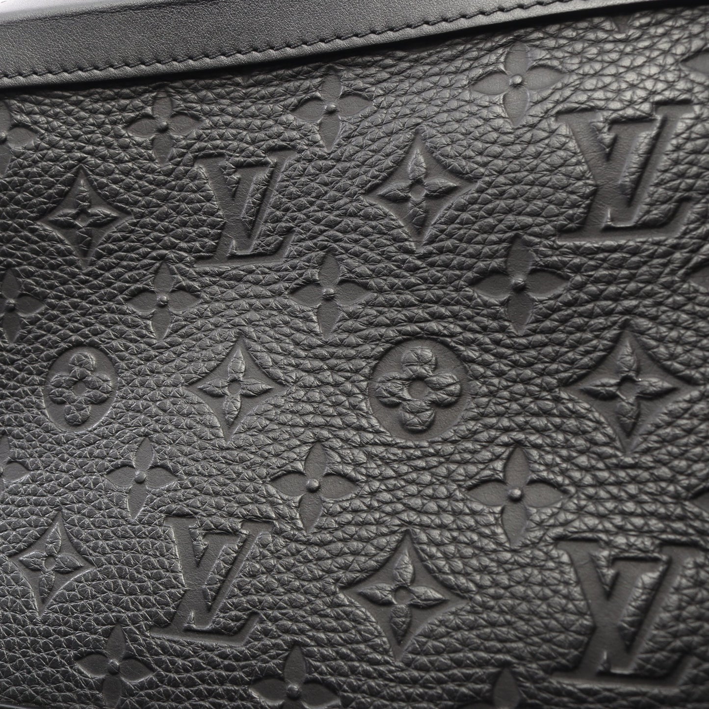ソフトトランク モノグラムトリヨン ノワール ショルダーバッグ レザー ブラック ルイヴィトン バッグ LOUIS VUITTON