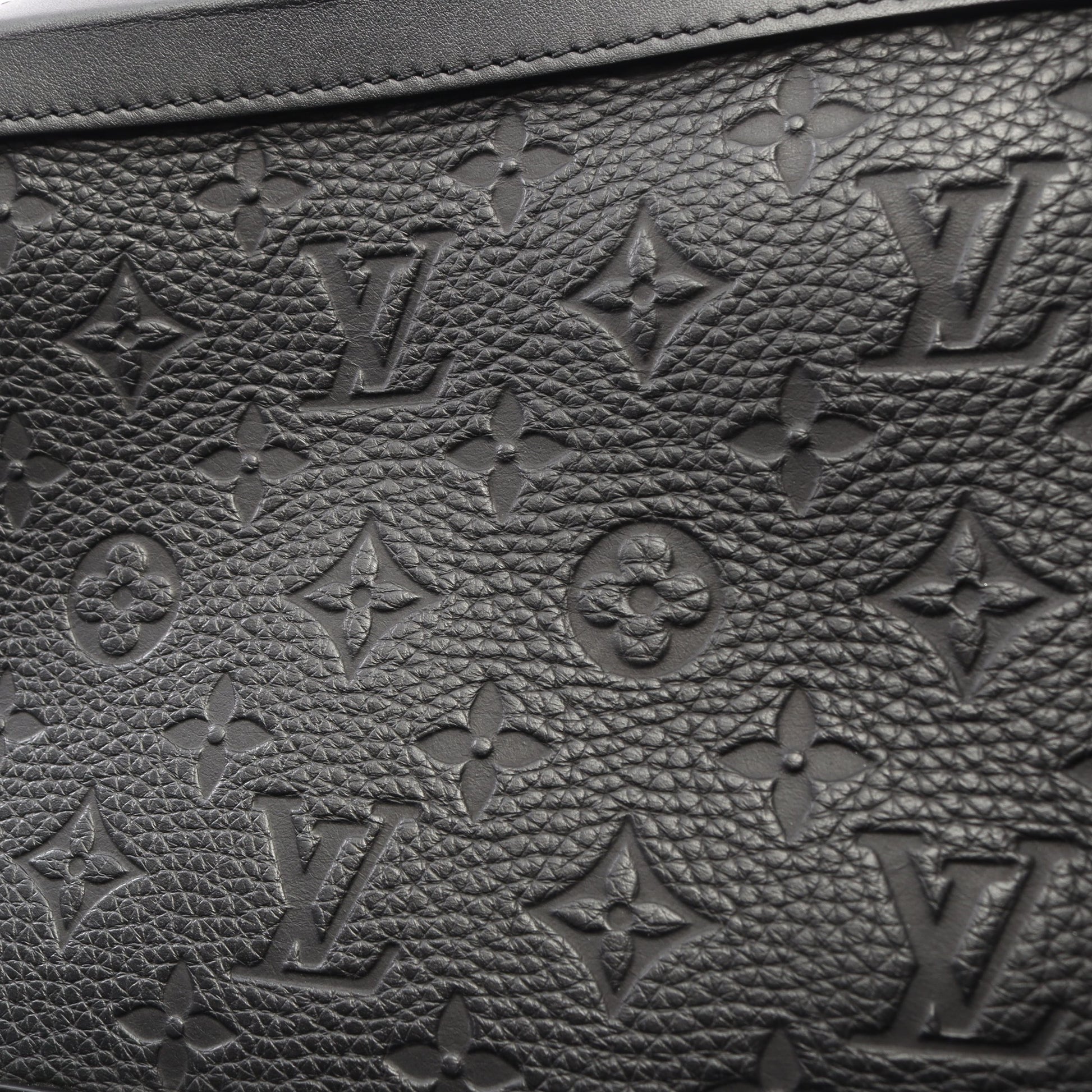 ソフトトランク モノグラムトリヨン ノワール ショルダーバッグ レザー ブラック ルイヴィトン バッグ LOUIS VUITTON