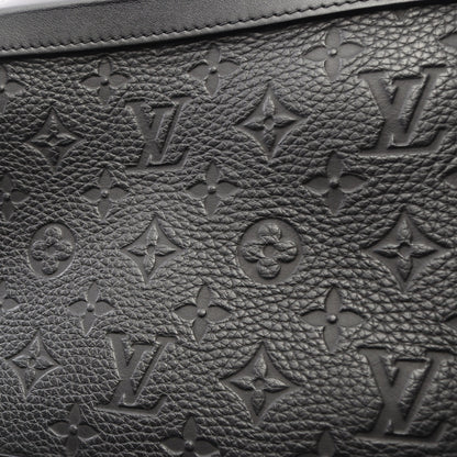 ソフトトランク モノグラムトリヨン ノワール ショルダーバッグ レザー ブラック ルイヴィトン バッグ LOUIS VUITTON