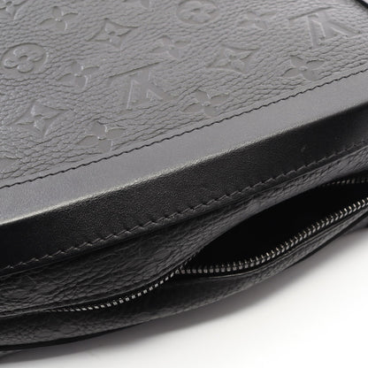 ソフトトランク モノグラムトリヨン ノワール ショルダーバッグ レザー ブラック ルイヴィトン バッグ LOUIS VUITTON