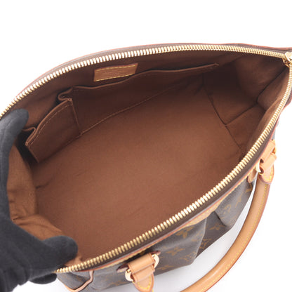 ティヴォリPM モノグラム ハンドバッグ PVC レザー ブラウン ルイヴィトン バッグ LOUIS VUITTON