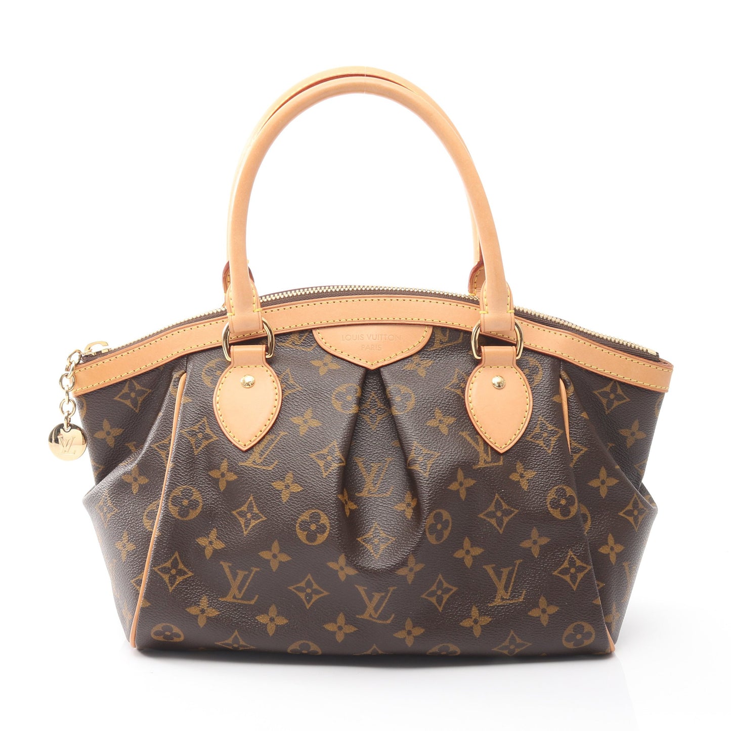 ティヴォリPM モノグラム ハンドバッグ PVC レザー ブラウン ルイヴィトン バッグ LOUIS VUITTON