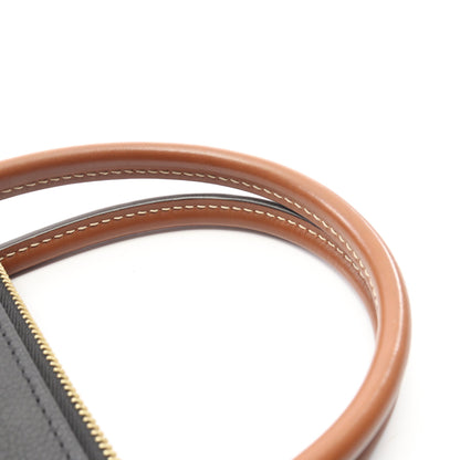 パラス モノグラム ノワール ハンドバッグ PVC レザー ブラウン ブラック 2WAY ルイヴィトン バッグ LOUIS VUITTON