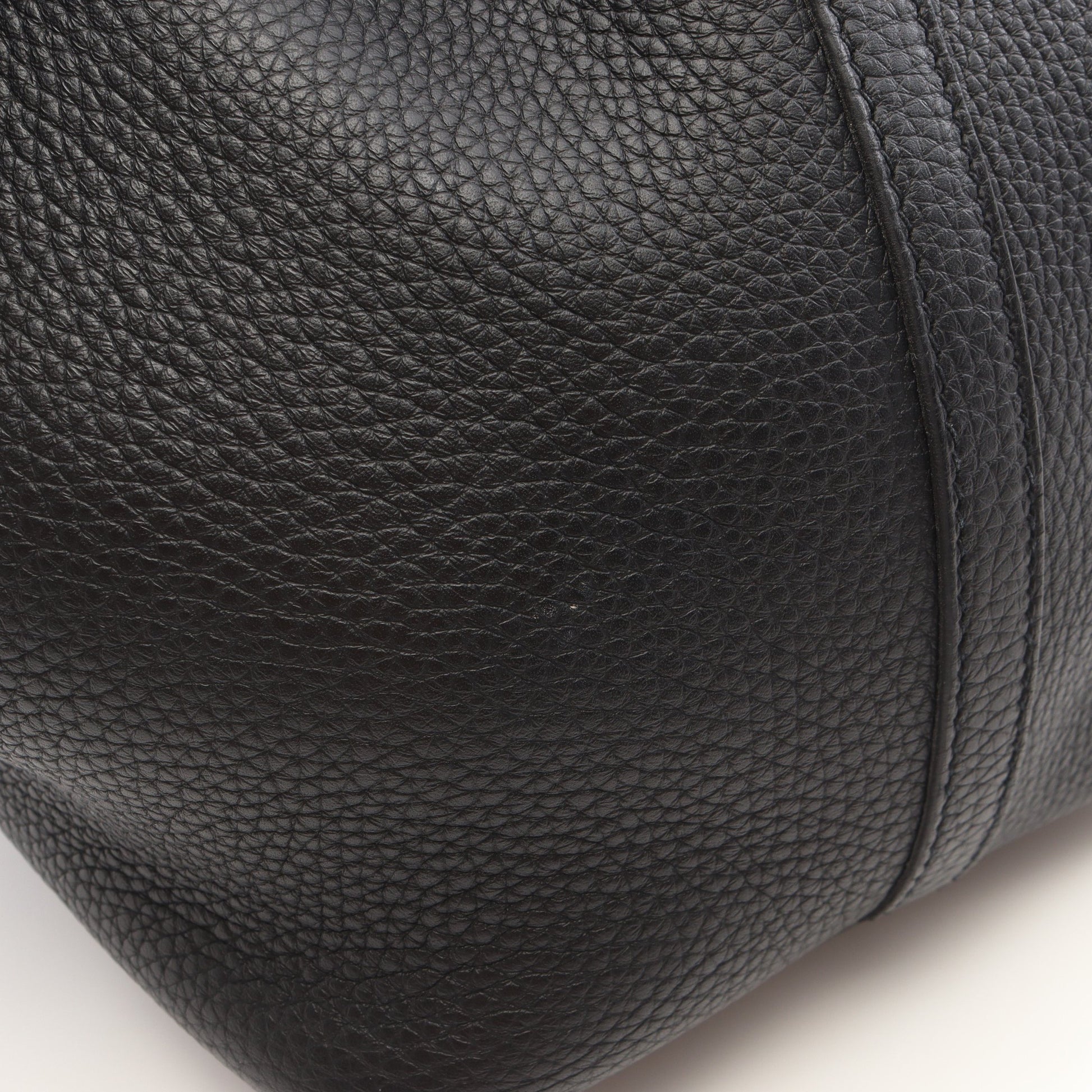 ピコタンロックMM ハンドバッグ トリヨンクレマンス ブラック シルバー金具 Z刻印 エルメス バッグ HERMES