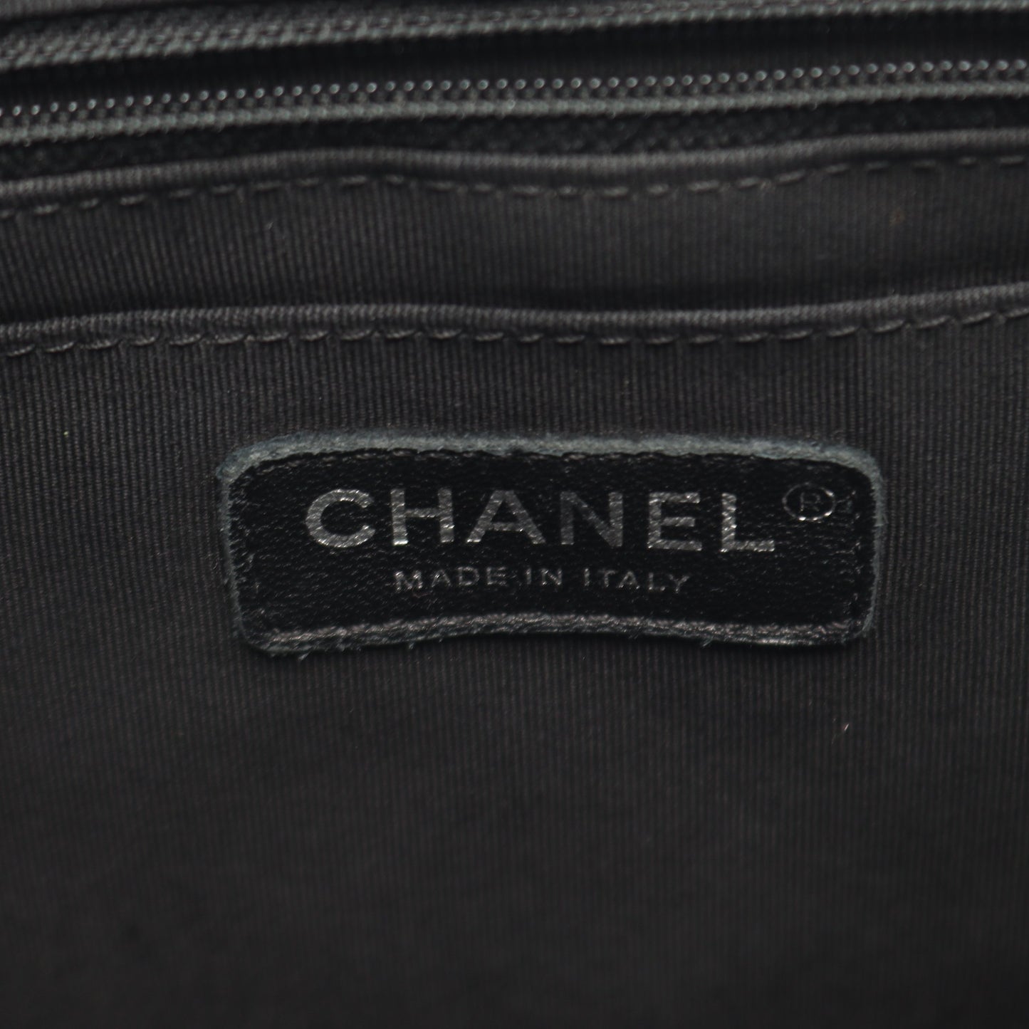マトラッセ バックパック リュックサック ラムスキン ブラック シルバー金具 シャネル バッグ CHANEL
