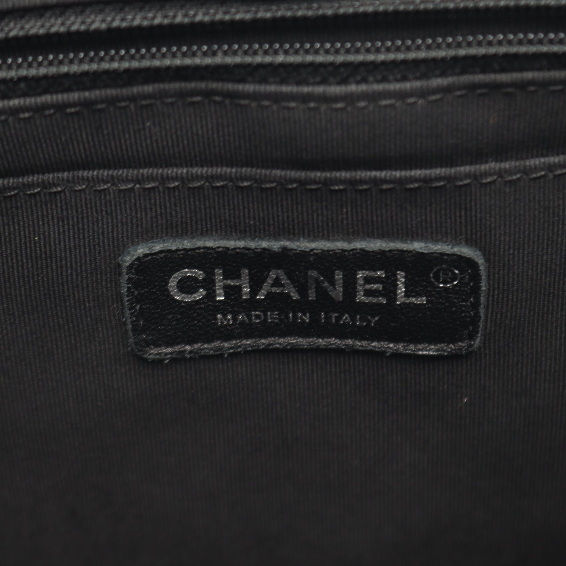 マトラッセ バックパック リュックサック ラムスキン ブラック シルバー金具 シャネル バッグ CHANEL