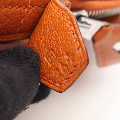 ボリード31 ポティロン ハンドバッグ シェーブル オレンジ シルバー金具 2WAY □H刻印 エルメス バッグ HERMES