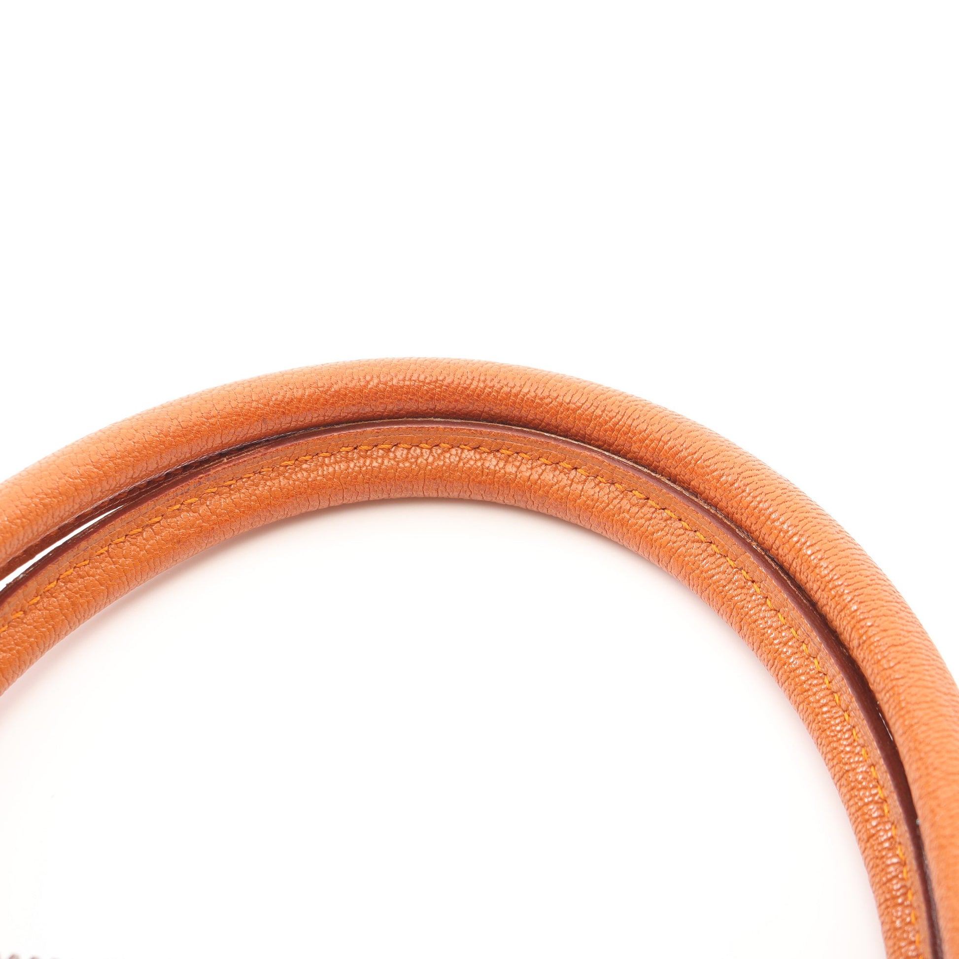 ボリード31 ポティロン ハンドバッグ シェーブル オレンジ シルバー金具 2WAY □H刻印 エルメス バッグ HERMES