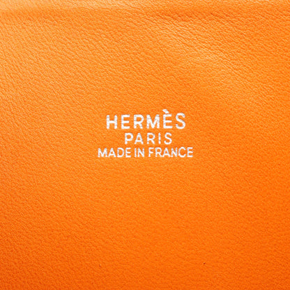 ボリード31 ポティロン ハンドバッグ シェーブル オレンジ シルバー金具 2WAY □H刻印 エルメス バッグ HERMES