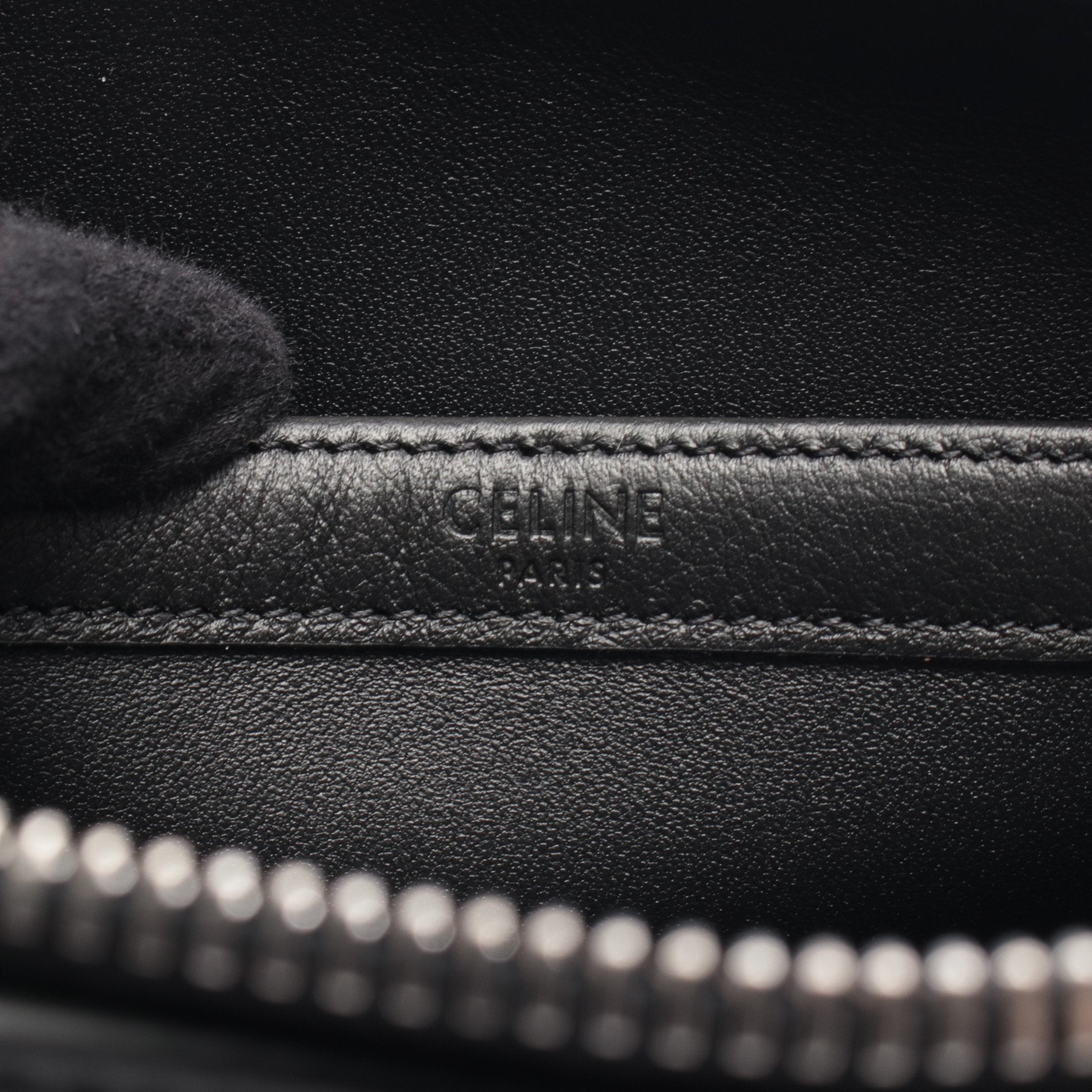 セリーヌ CELINE メッセンジャーバッグ トリオンフ ミディアム ブラック ミディアム メッセンジャー トリオンフ ショルダーバッグ レザー