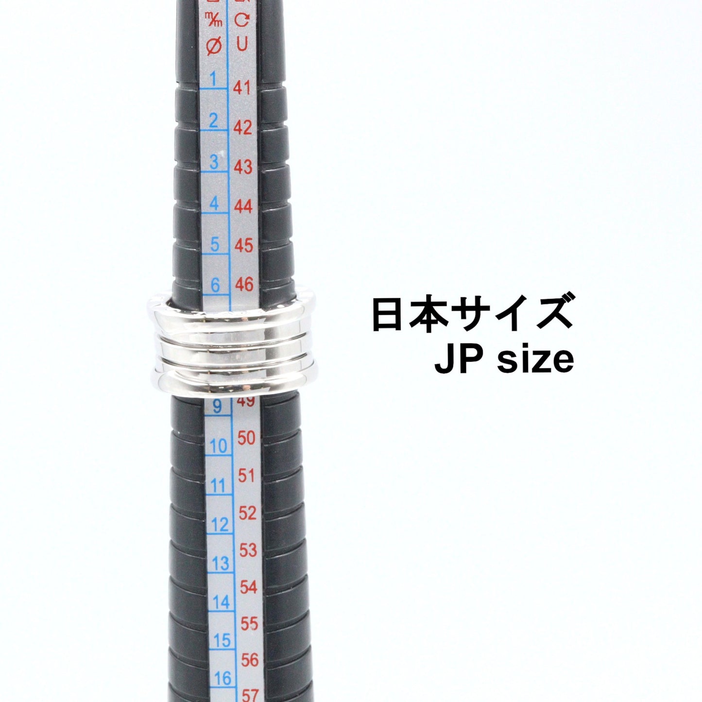 B-zero1 ビーゼロワン リング 4バンド リング 指輪 K18WG ホワイトゴールド ブルガリ アクセサリー BVLGARI