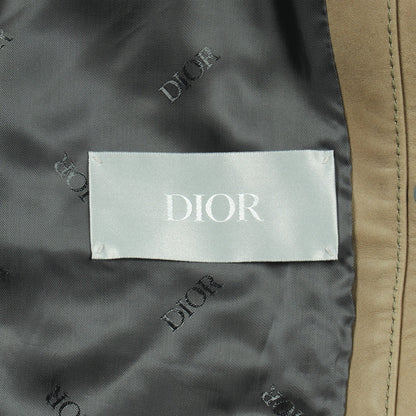 DIOR × KENNY SCHARF ブルゾン ジャケット レザー カーキグリーン ディオール アウター DIOR