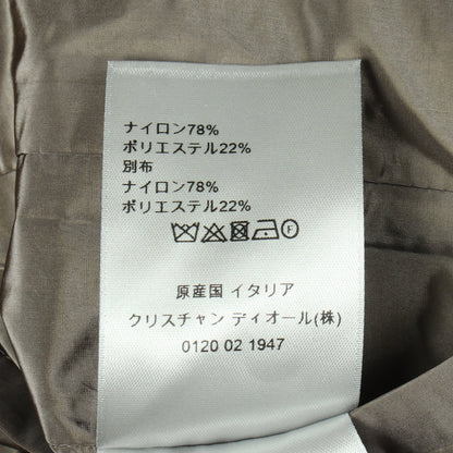 オブリーク ナイロンジャケット ナイロン カーキグリーン フード付き ディオール アウター DIOR
