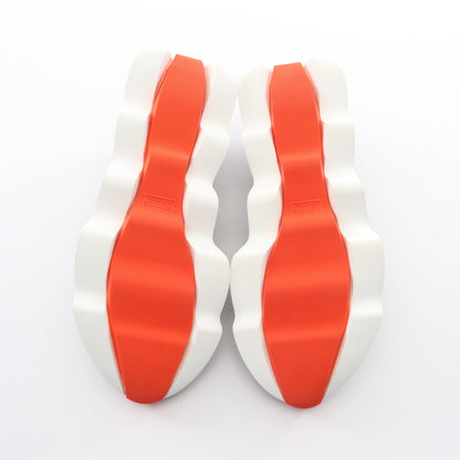 ECLAIR エクレール スリッポン スニーカー ニットファブリック ブラック オレンジ エルメス シューズ HERMES