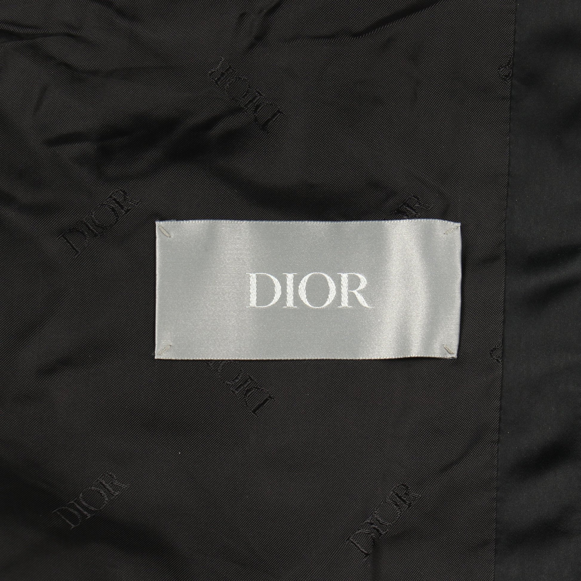 DIOR × KENNY SCHAR ボンバージャケット ブルゾン ナイロン ブラック ディオール アウター DIOR