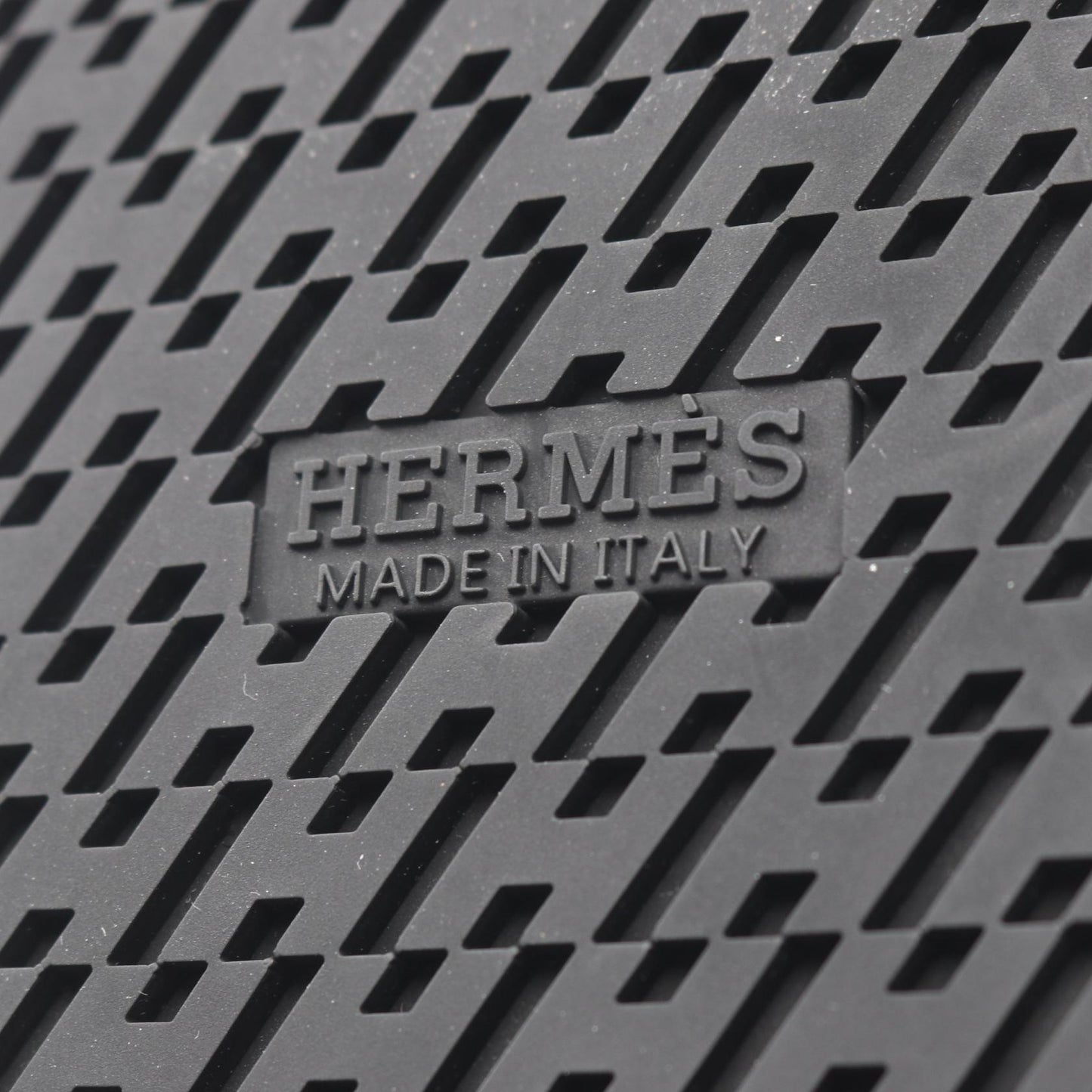 ジョルノ サンダル ファブリック カーキグリーン ブラック エルメス シューズ HERMES