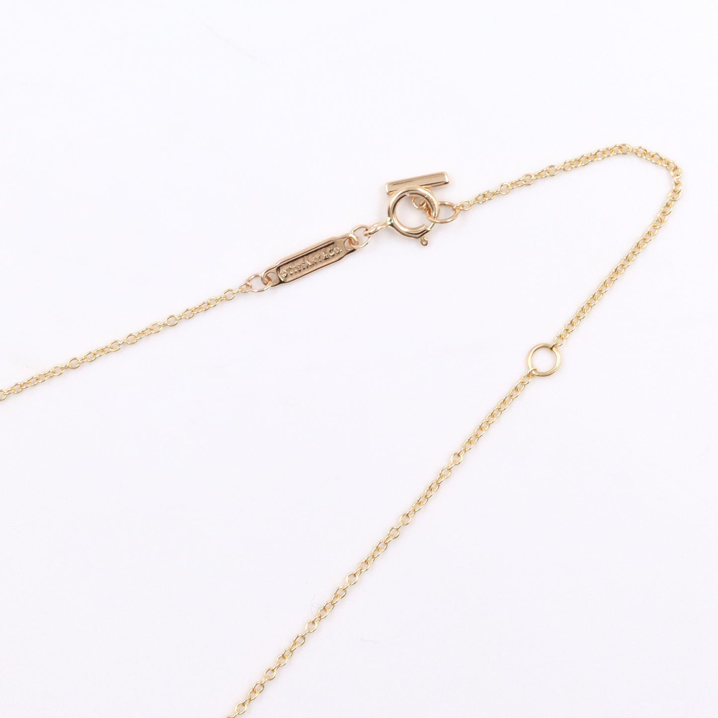 Tスマイル ミニ ネックレス ネックレス K18PG ピンクゴールド ティファニー アクセサリー TIFFANY & Co.