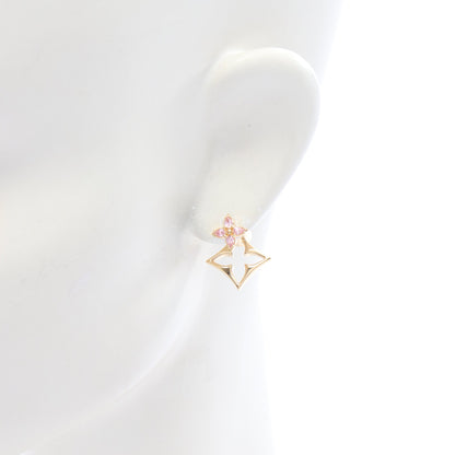 フラワーグラム ストラス ピアス GP ラインストーン ゴールド ピンク ルイヴィトン アクセサリー LOUIS VUITTON