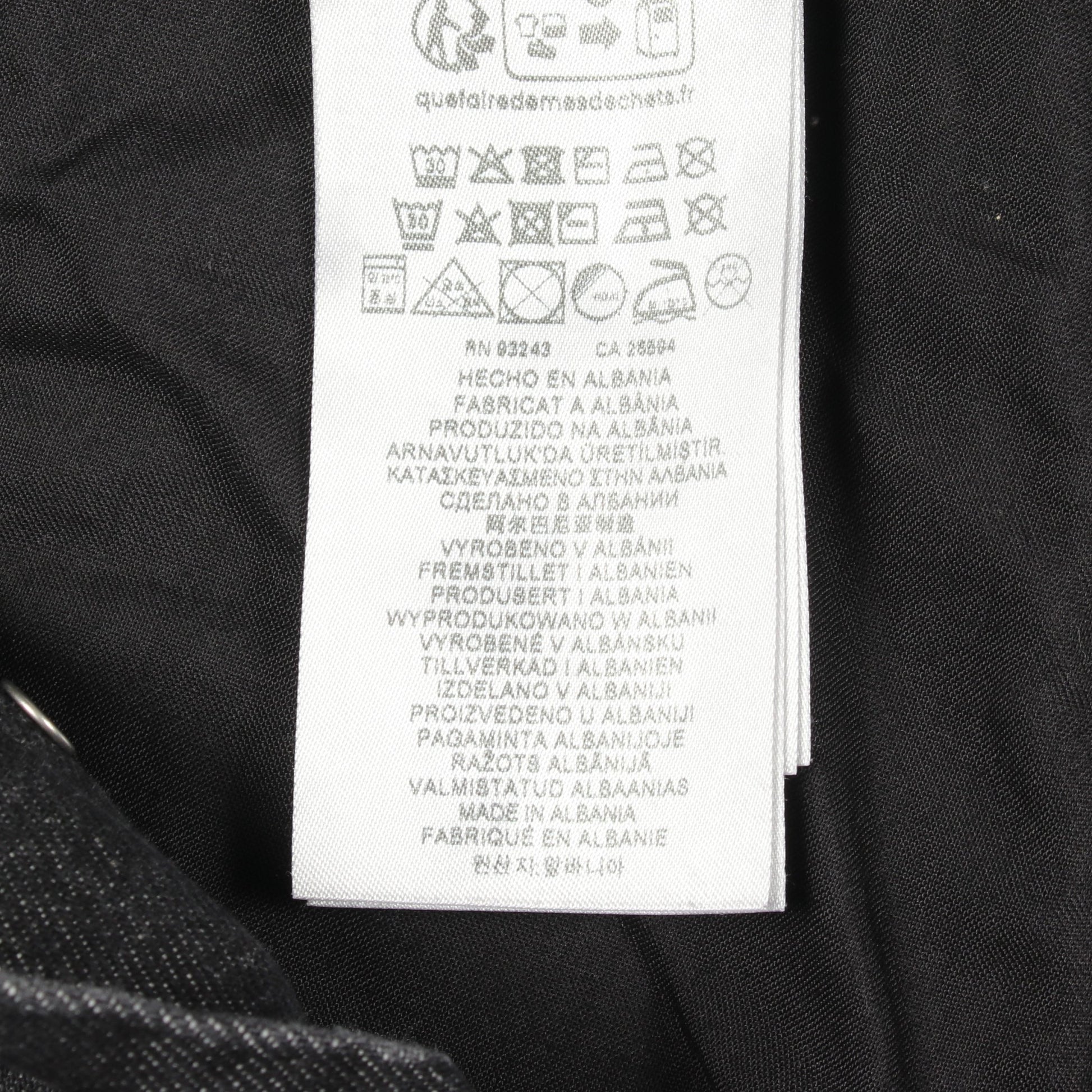 デニムパンツ コットン ダークグレー ボタンフライ ディーゼル ボトムス DIESEL