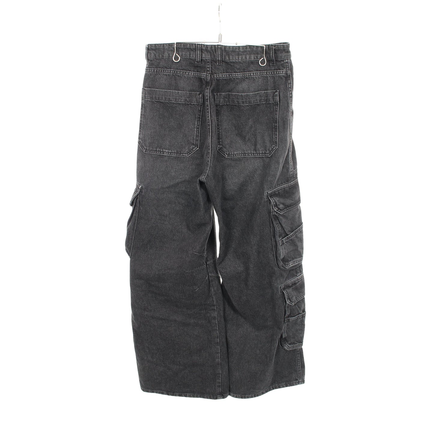 デニムパンツ コットン ダークグレー ボタンフライ ディーゼル ボトムス DIESEL