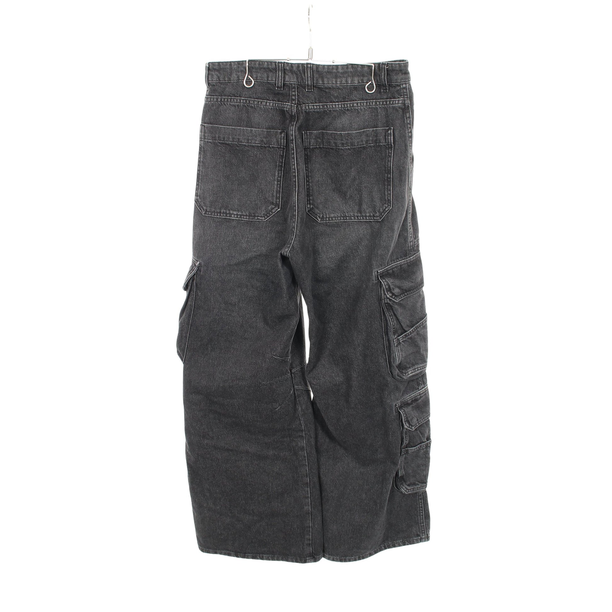 デニムパンツ コットン ダークグレー ボタンフライ ディーゼル ボトムス DIESEL