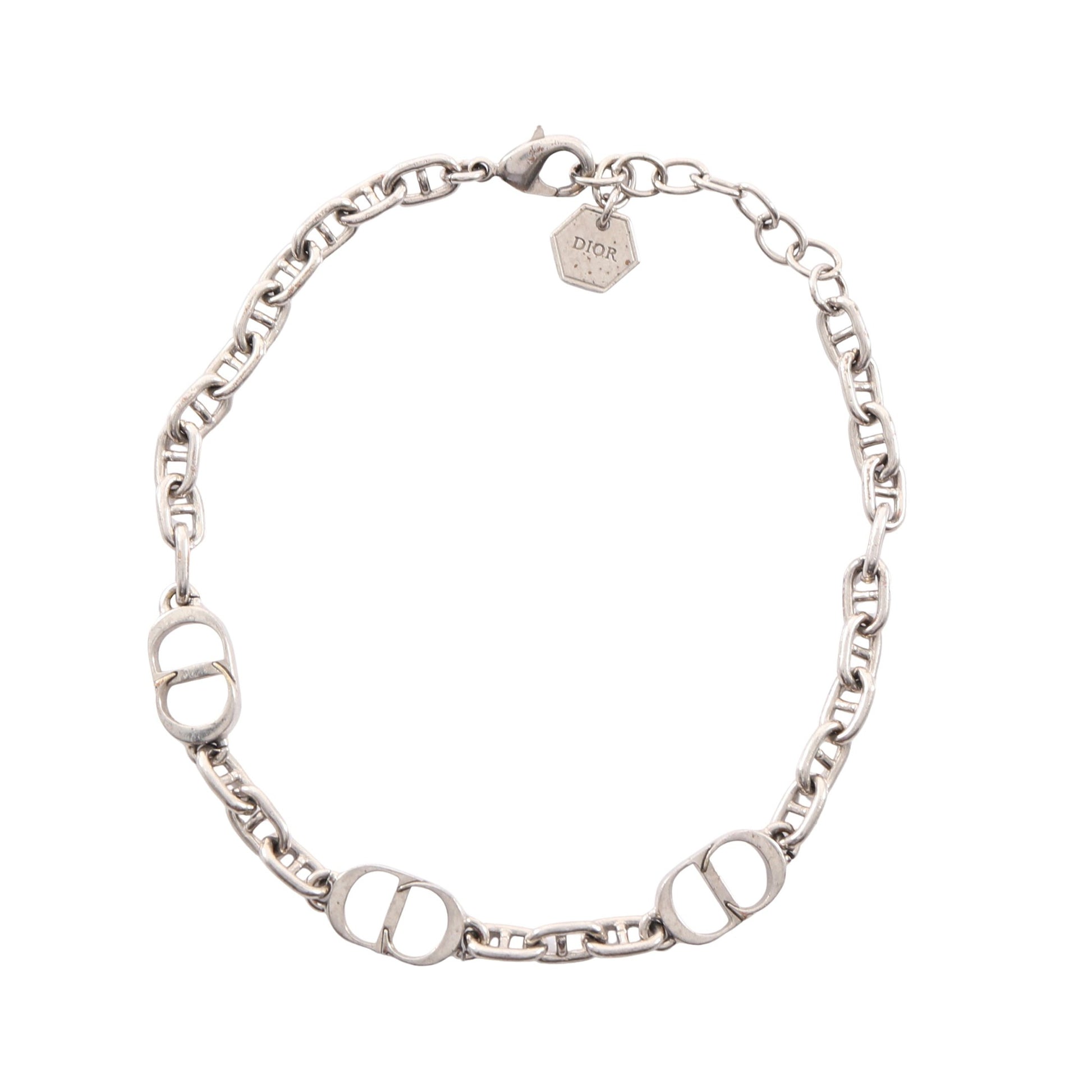 CDロゴ ブレスレット GP シルバー ディオール アクセサリー DIOR