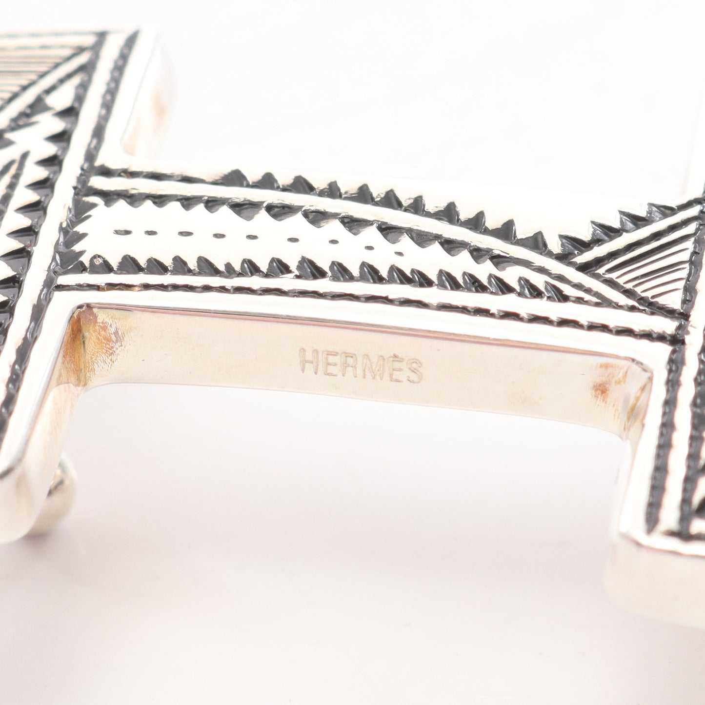 Hバックル 小物 シルバー エルメス 財布・小物 HERMES