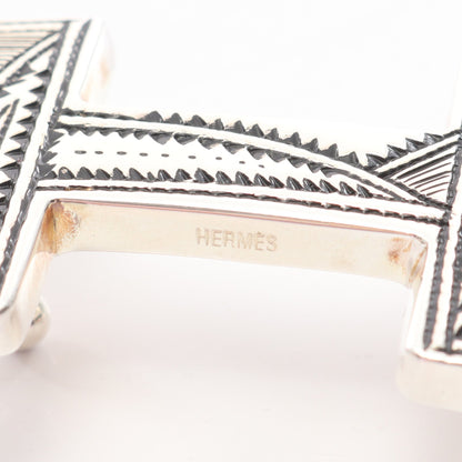 Hバックル 小物 シルバー エルメス 財布・小物 HERMES