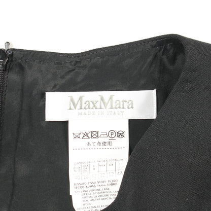 長袖 ワンピース ウール ブラック マックスマーラ ワンピース Max Mara