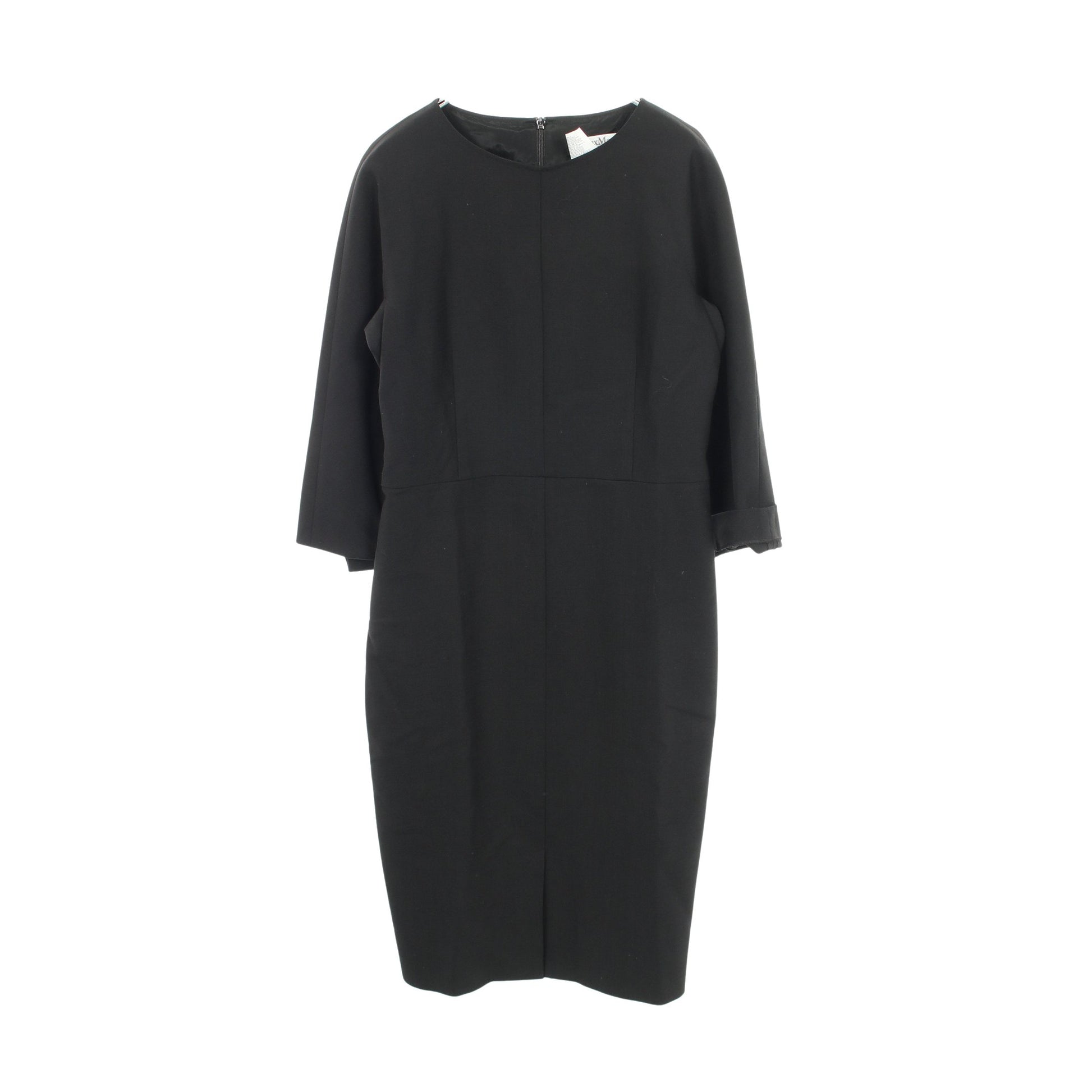 長袖 ワンピース ウール ブラック マックスマーラ ワンピース Max Mara