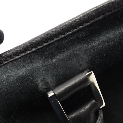 アマソナ28 ハンドバッグ スエード レザー ブラック ロエベ バッグ LOEWE