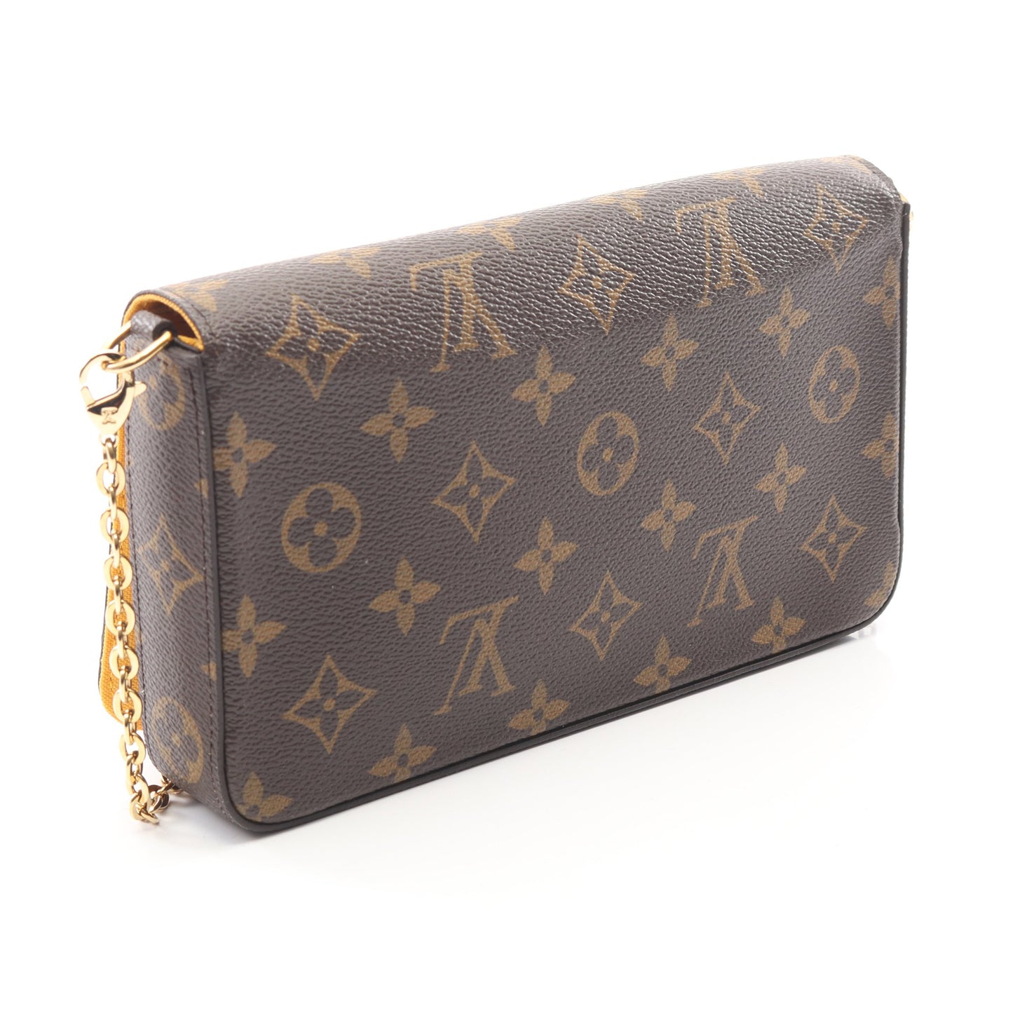 ポシェット フェリシー モノグラム ヴィヴィエンヌ チェーンウォレット PVC ブラウン マルチカラー ルイヴィトン バッグ LOUIS VUITTON