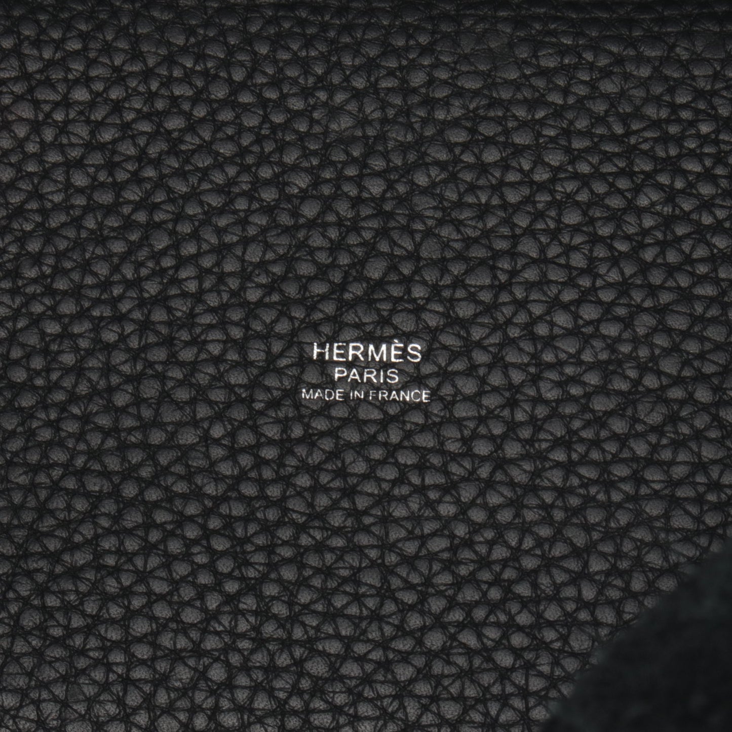 ピコタンロックPM ハンドバッグ トリヨンクレマンス ブラック ブラック金具 Z刻印 エルメス バッグ HERMES