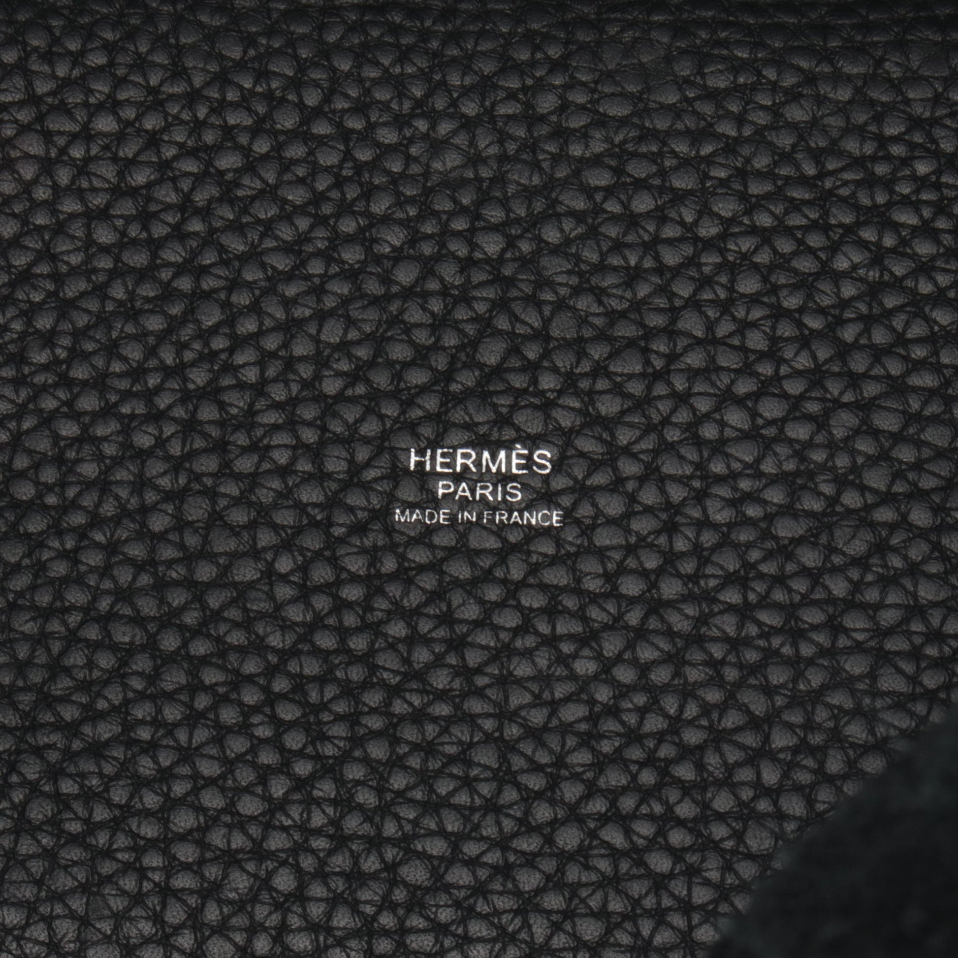 ピコタンロックPM ハンドバッグ トリヨンクレマンス ブラック ブラック金具 Z刻印 エルメス バッグ HERMES