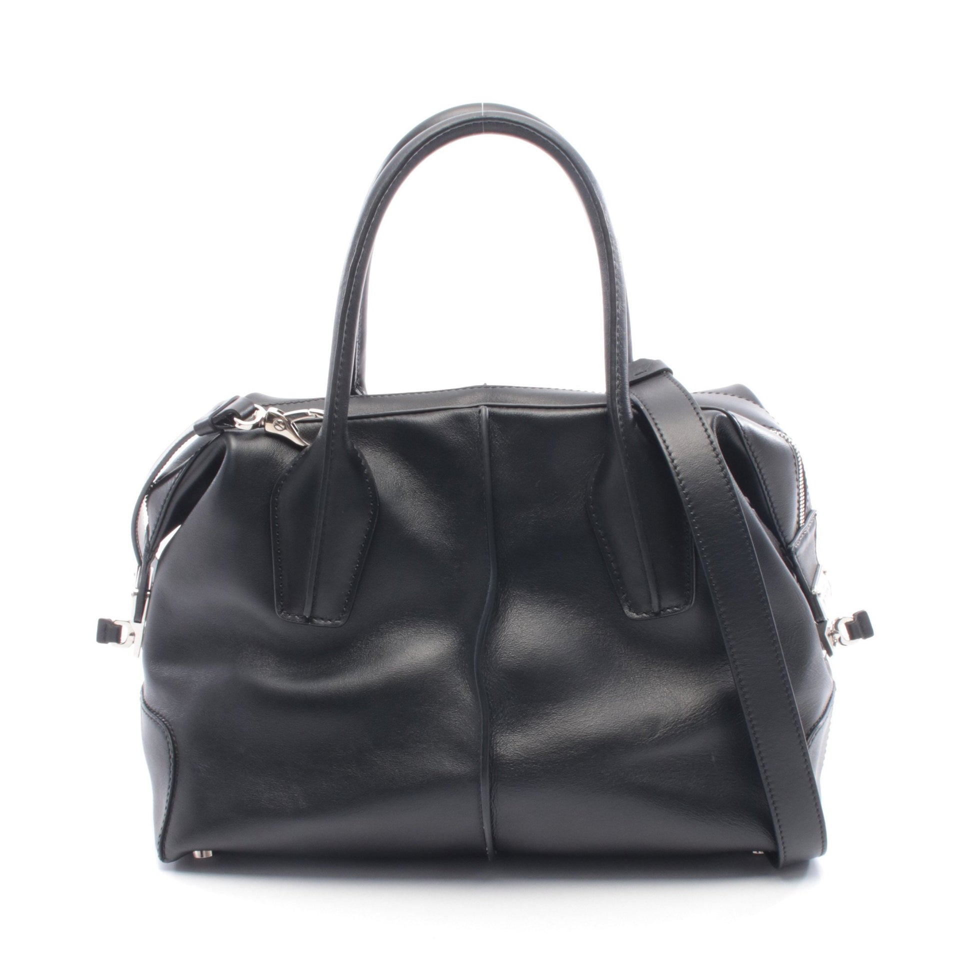 Dスタイリング ハンドバッグ レザー ブラック 2WAY トッズ バッグ TOD'S