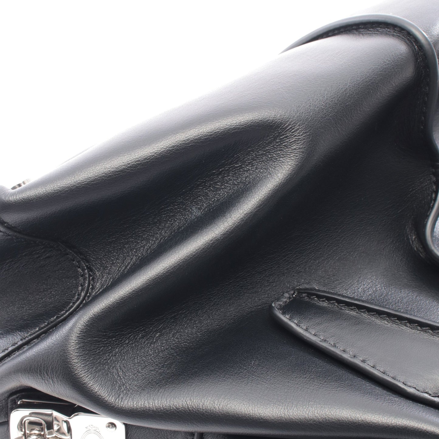 Dスタイリング ハンドバッグ レザー ブラック 2WAY トッズ バッグ TOD'S