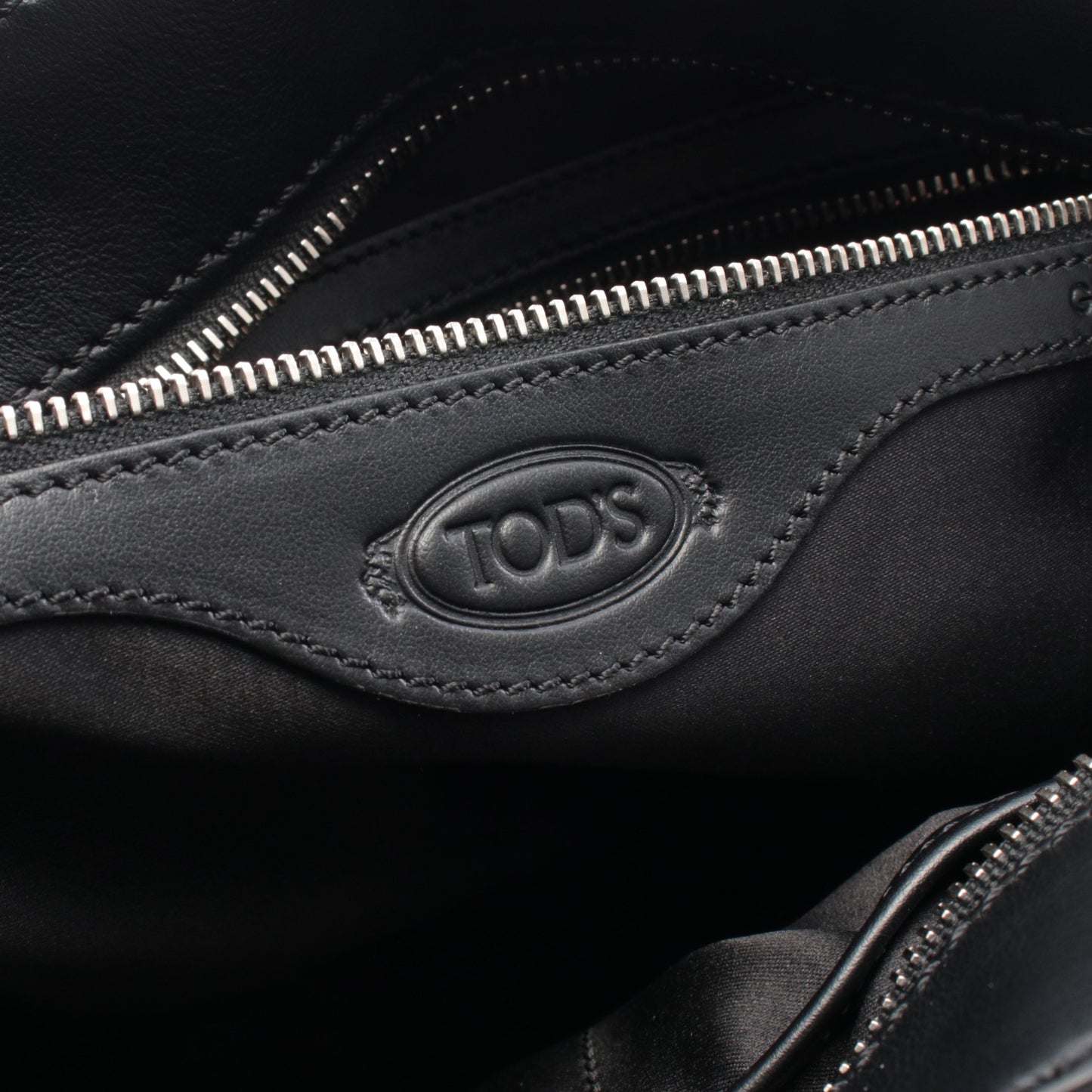 Dスタイリング ハンドバッグ レザー ブラック 2WAY トッズ バッグ TOD'S