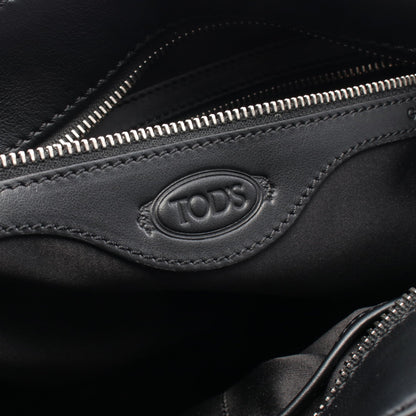 Dスタイリング ハンドバッグ レザー ブラック 2WAY トッズ バッグ TOD'S